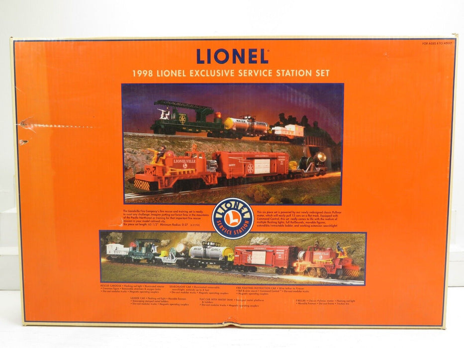 Lionel 6-21753 1998 Lionel Exclusive Service Station Set LN