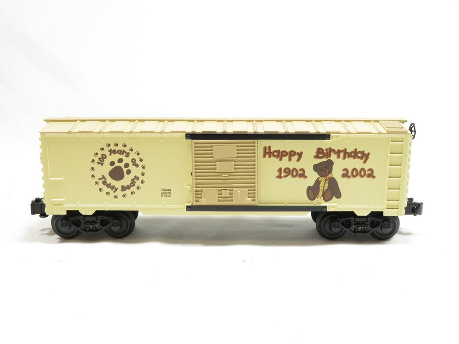 Lionel 6-36244 Teddy Bear Centennial Boxcar LN