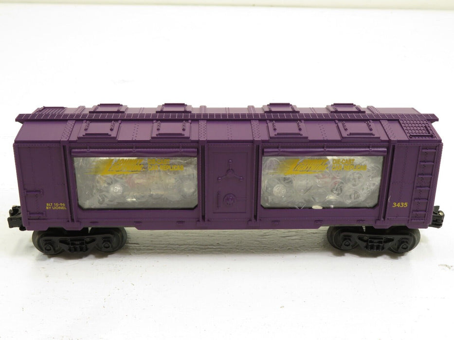 Lionel 6-16757 348500 Johnny Lightning Display Boxcar LN