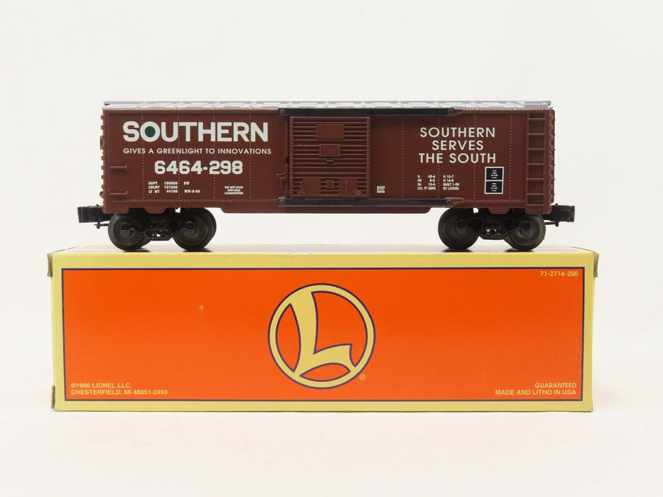 Lionel 6-29214 6464-298 Southern Railway Boxcar LN