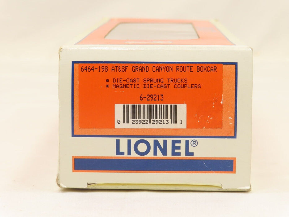 LIONEL 6-29213 AT&SF Grand Canyon Route Boxcar 6464 type LN