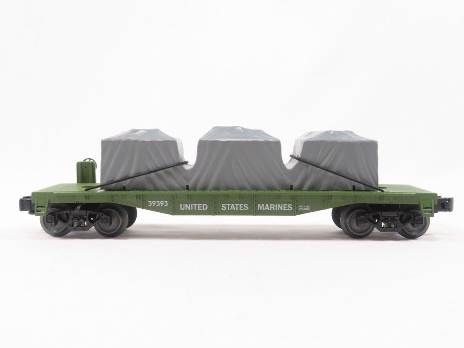 Lionel 6-39393 U.S.A. Marines Flatcar LN