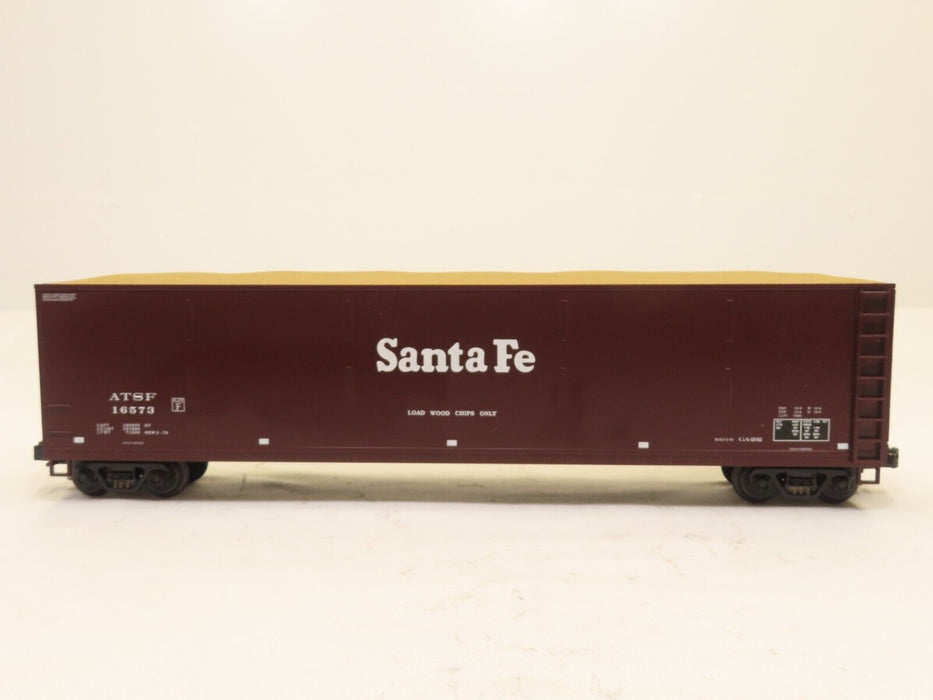 MTH 20-97503 Santa Fe Wood Chip Hopper w/Load LN