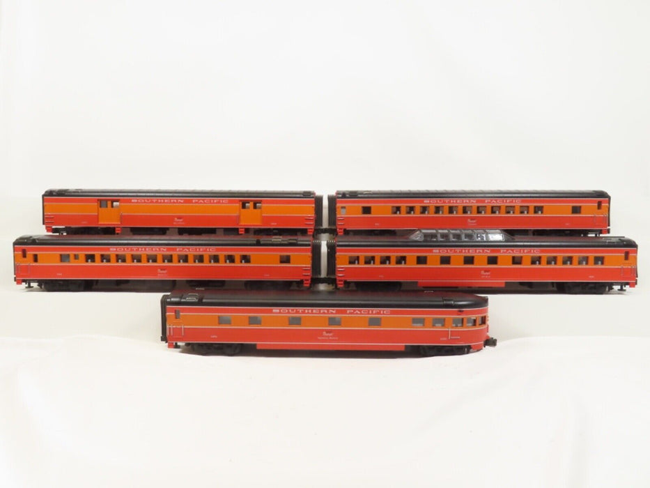 MTH 20-6523 Southern Pacific Road 5-Car 70' ABS Pass. Set Smooth LN