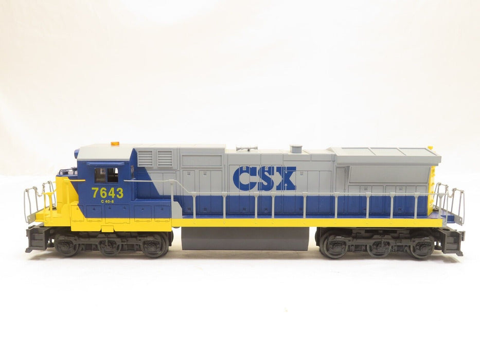 Lionel 6-18215 CSX Dash 8 40-C Diesel Cab #7643 LN