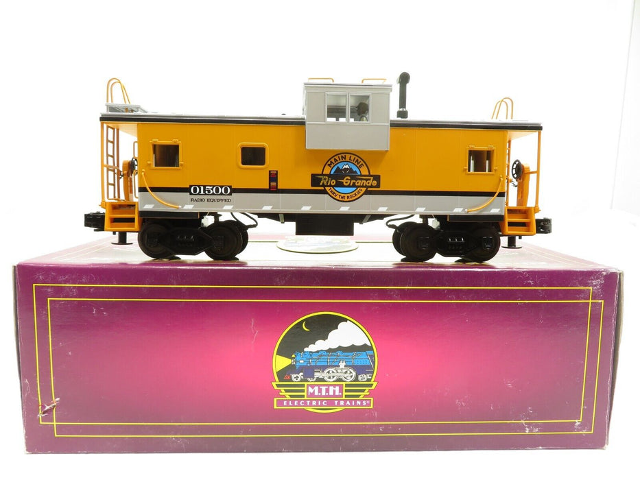 MTH 20-91024 Denver Rio Grande Western Extended Vision Caboose LN