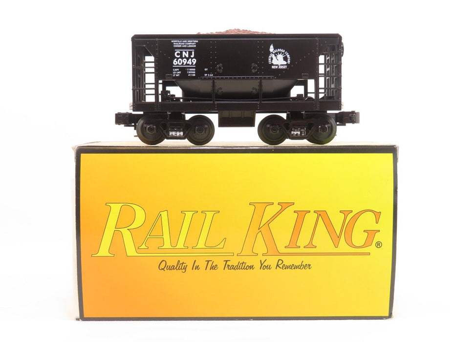 MTH 30-7528 Jersey Central Ore Car w/Ore Load LN