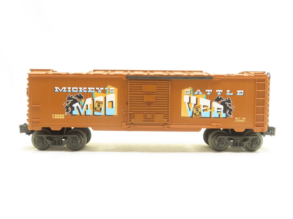 Lionel 6-16686 Mickey Mouse & Bad Pete Animated Boxcar NIB