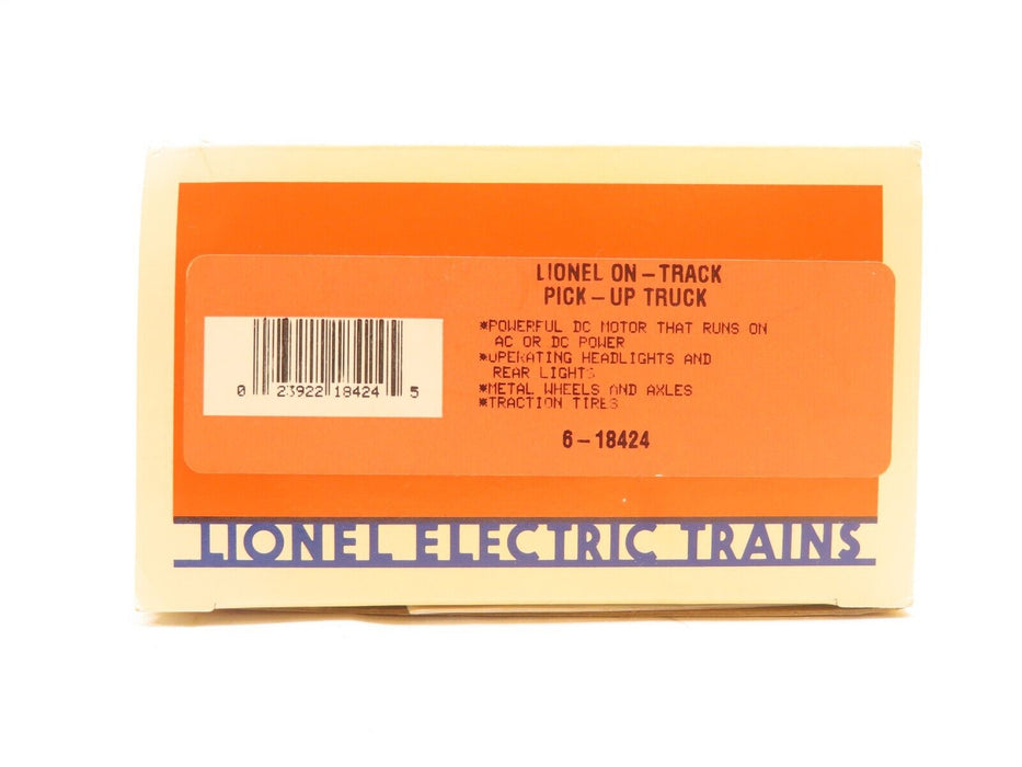 Lionel 6-18424 Lionel On - Track Pick Up Truck LN