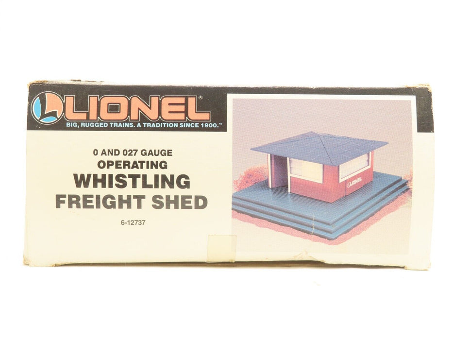 Lionel 6-12737 Operating Whistling Freight Shed NIB