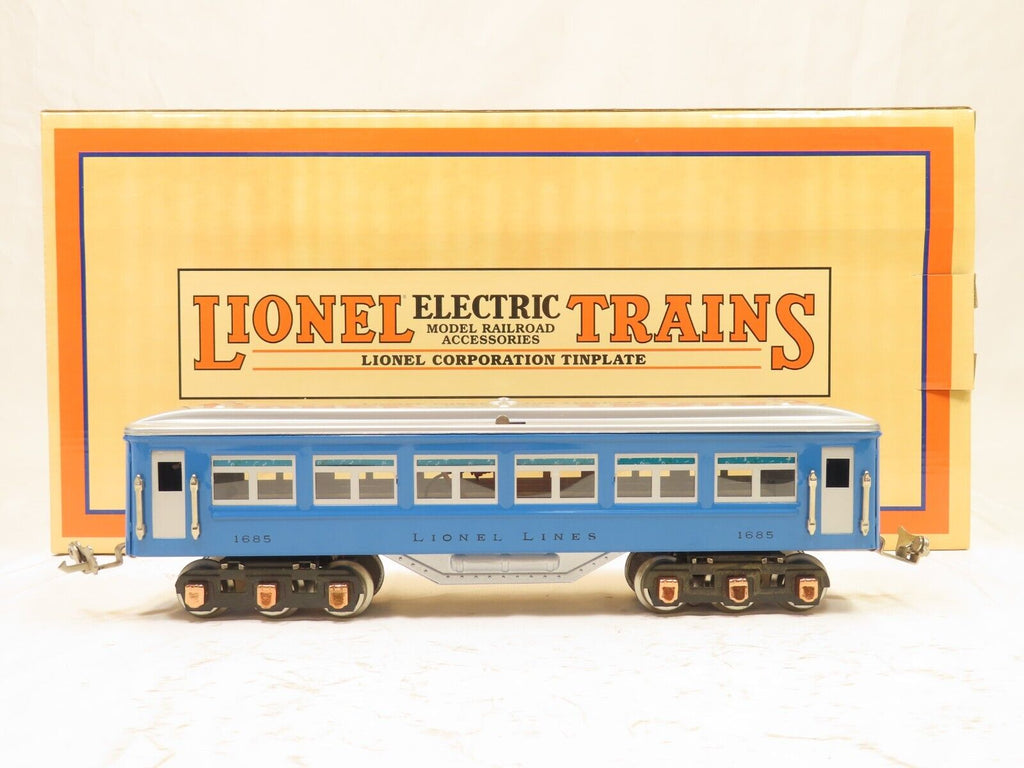 MTH 11-80026 Tinplate Traditions Lionel #1685 Passenger Car Set