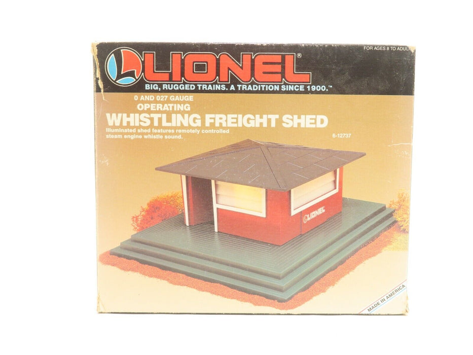 Lionel 6-12737 Operating Whistling Freight Shed NIB