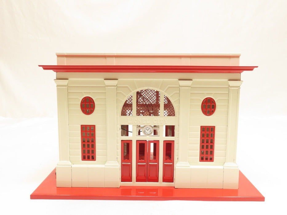 Lionel 6-13800 Tinplate Passenger Station 115 Reproduction Red & Cream LN