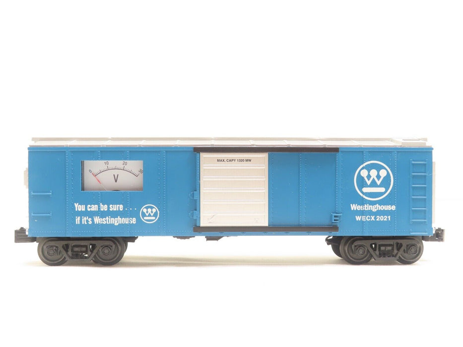 MTH 30-71062 Westinghouse Box Car w/Power Meter LN