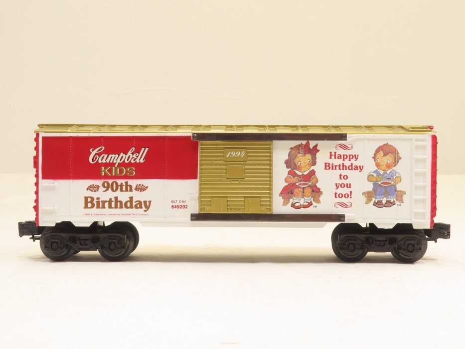 K-Line LNK-Line K649202 Campbell's Kid 90th Birthday Boxcar NIB