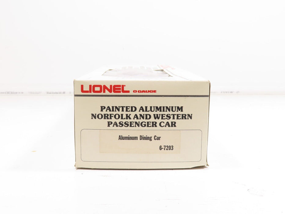 Lionel 6-7203 O Gauge Aluminum Dining Car NIB