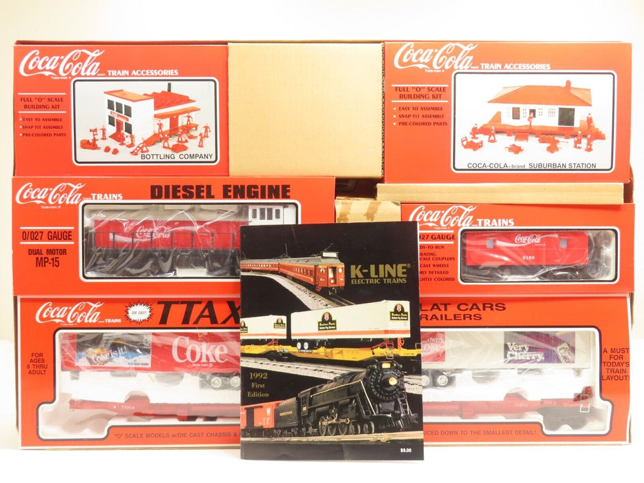 K-Line Coca Cola TTax Tractor Trailer Train Set LN 6725