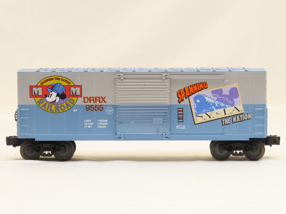 Lionel 6-29205 Mickey Mouse Hi-Cube Boxcar LN