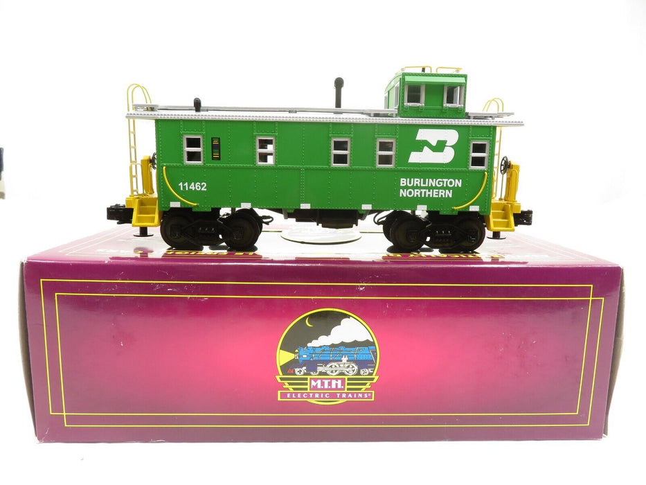 MTH 20-91026 Burlington Northern Steel Caboose LN