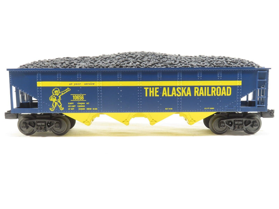 MTH 30-75222 Alaska 4-Bay Hopper Car w/Coal Load LN