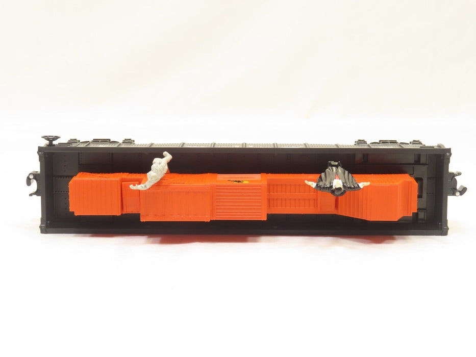 LIONEL 6-26855 HALLOWEEN AMINATED GONDOLA WITH DIE CAST TRUCKS LN