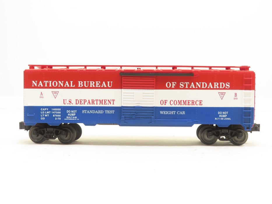 Lionel 6-52098 96' TTOS U.S. Dept. of Commerce Boxcar LN