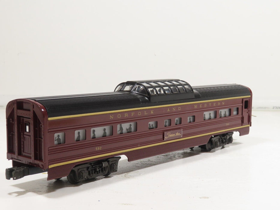 Lionel 6-9567 Norfolk & Western Aluminum Vista Dome Car NIB