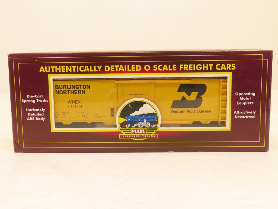 MTH 20-9404L Burlington Northern O Scale Refrigerator Car LN