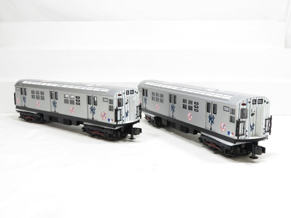 MTH 30-2417-3 MLB New York Yankees R-17 Subway Set LN