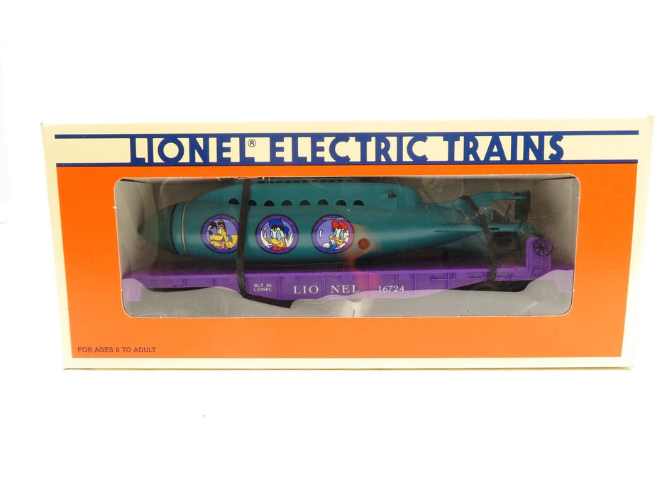 Lionel 6-16724 Mickey & Friends Submarine Car LN