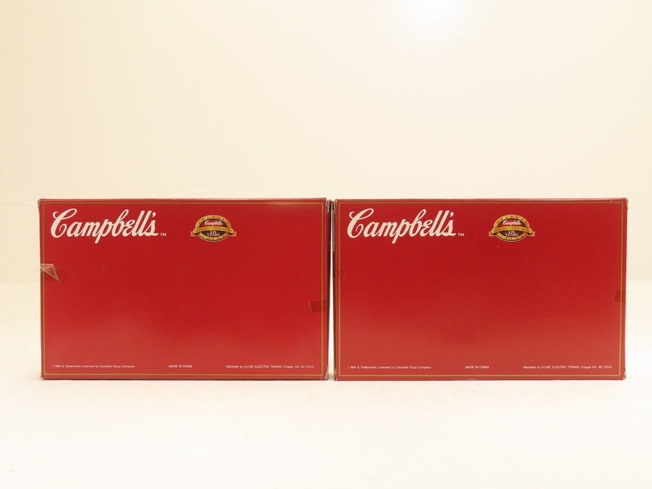 K-Line Lot of 2 Campbell's Building Kits Supermarket K-40814 & Diner K-41004 NIB