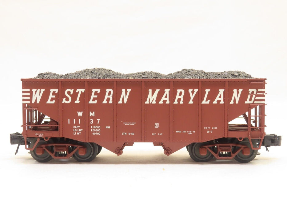 Atlas 6757-10 Western Maryland 55 Ton Fishbelly Hopper #11137 NIB