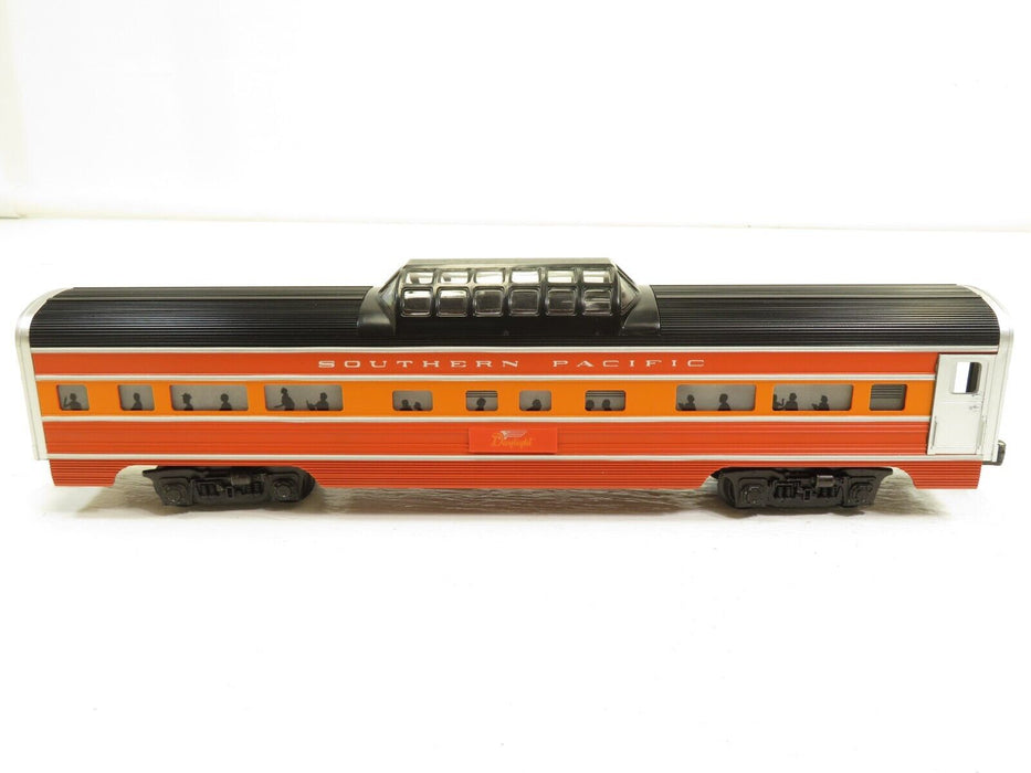 Lionel 6-7211 S.P. Daylight Aluminum Vista Dome Car LN