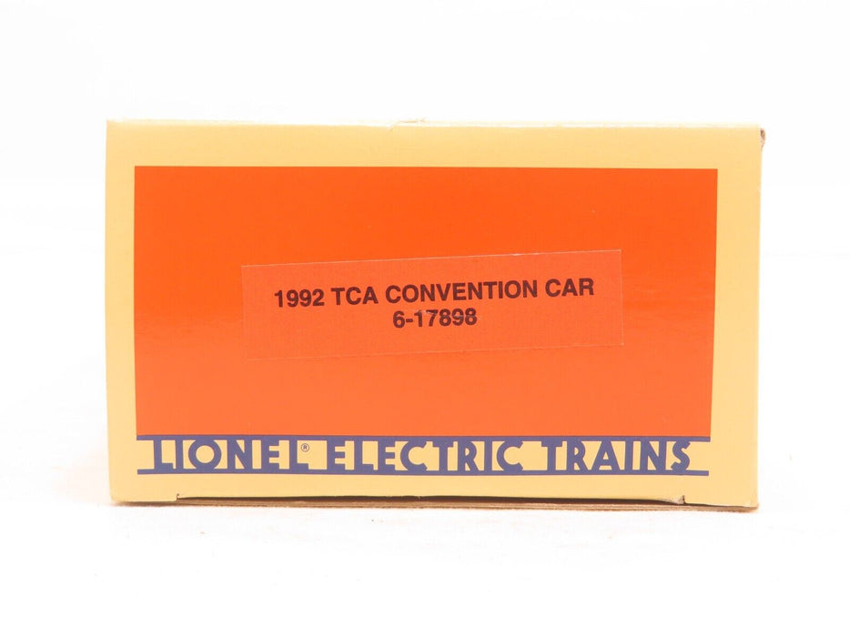 Lionel 6-17898 92' TCA Convention Car LN