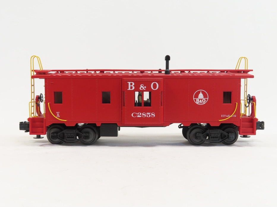 MTH 20-90026 F Baltimore & Ohio Bay Window Caboose LN