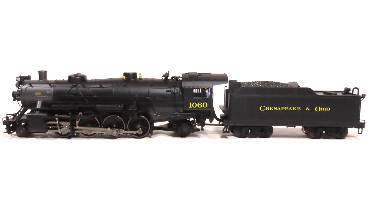 K-Line K3615-1060CC C&O Mikado Steam loco w/TMCC Railsounds LN