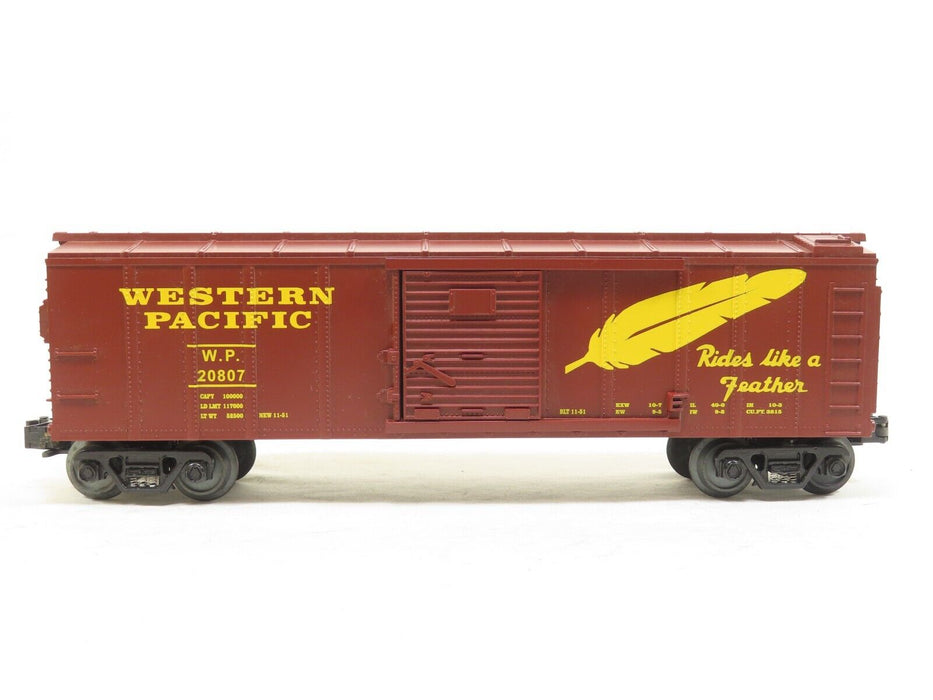 MTH 30-7444 Western Pacific Boxcar LN