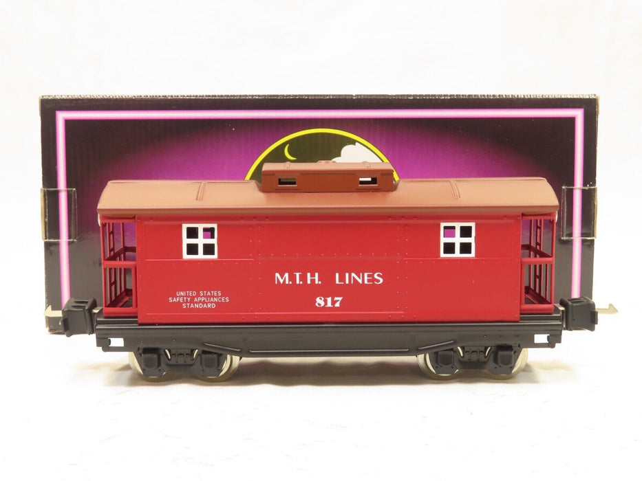 MTH 10-3004 Tinplate Traditions Lionel #817 Rubber Stamped Caboose LN