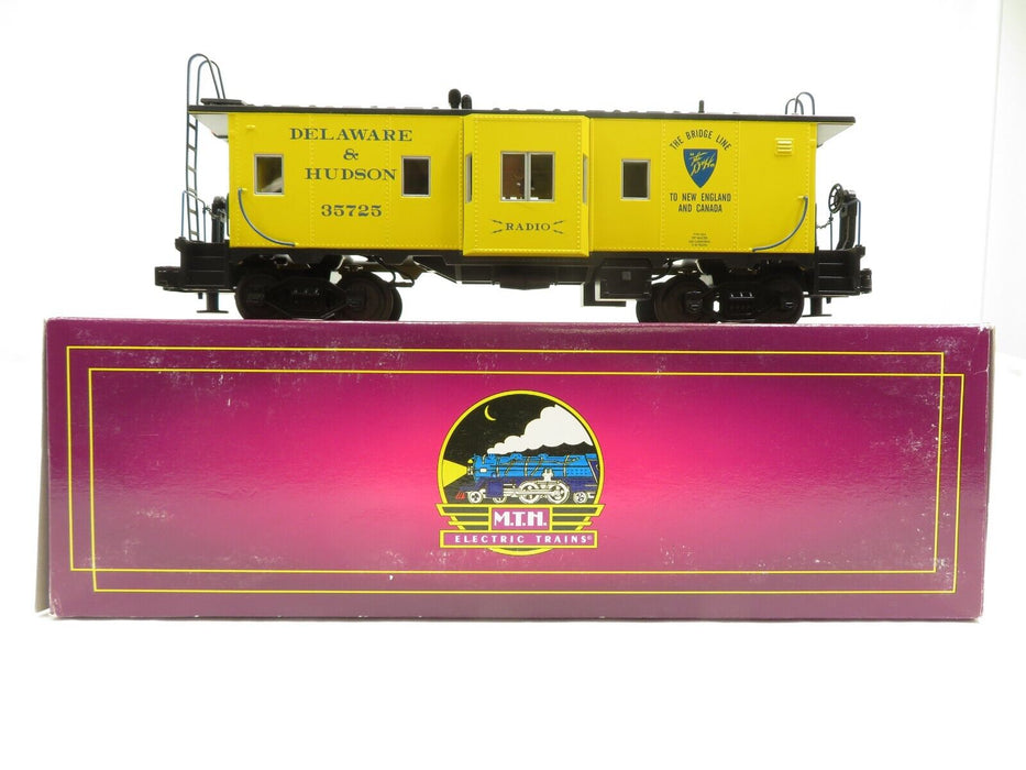 MTH  20-91042 Delaware & Hudson Bay Window Caboose LN