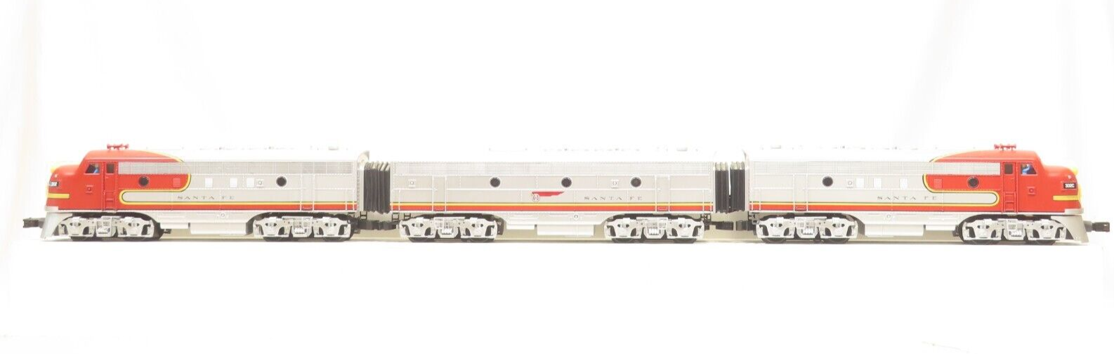 K-Line K-25301 Santa Fe Diesel F-7 ABA W/TMCC RAILSOUNDS Smoke LN