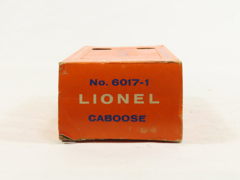 Lionel Postwar 6017 Caboose w/ob 6358 LN