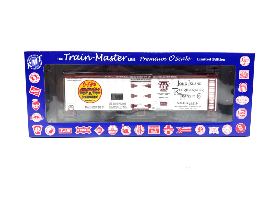 RMT 86199-731 LIRR Oak Hill Milk 36' Wood Side Reefer 3 Pack BLACK FRIDAY ONLY