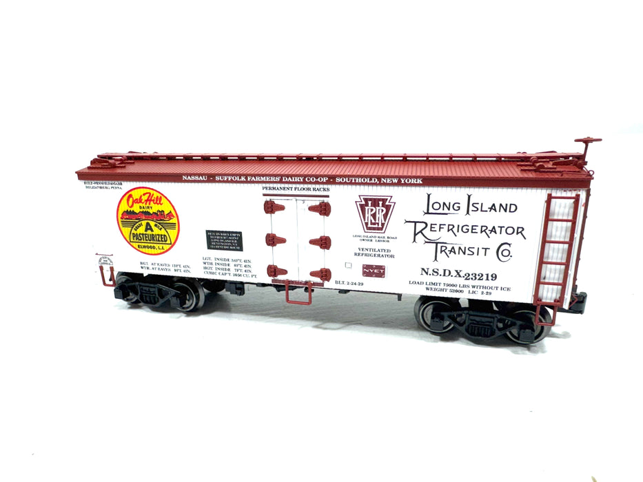 RMT 86199-731 LIRR Oak Hill Milk 36' Wood Side Reefer 3 Pack BLACK FRIDAY ONLY