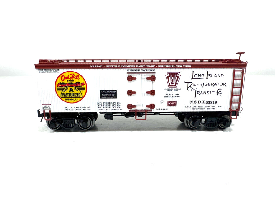 RMT 86199-731 LIRR Oak Hill Milk 36' Wood Side Reefer 3 Pack BLACK FRIDAY ONLY