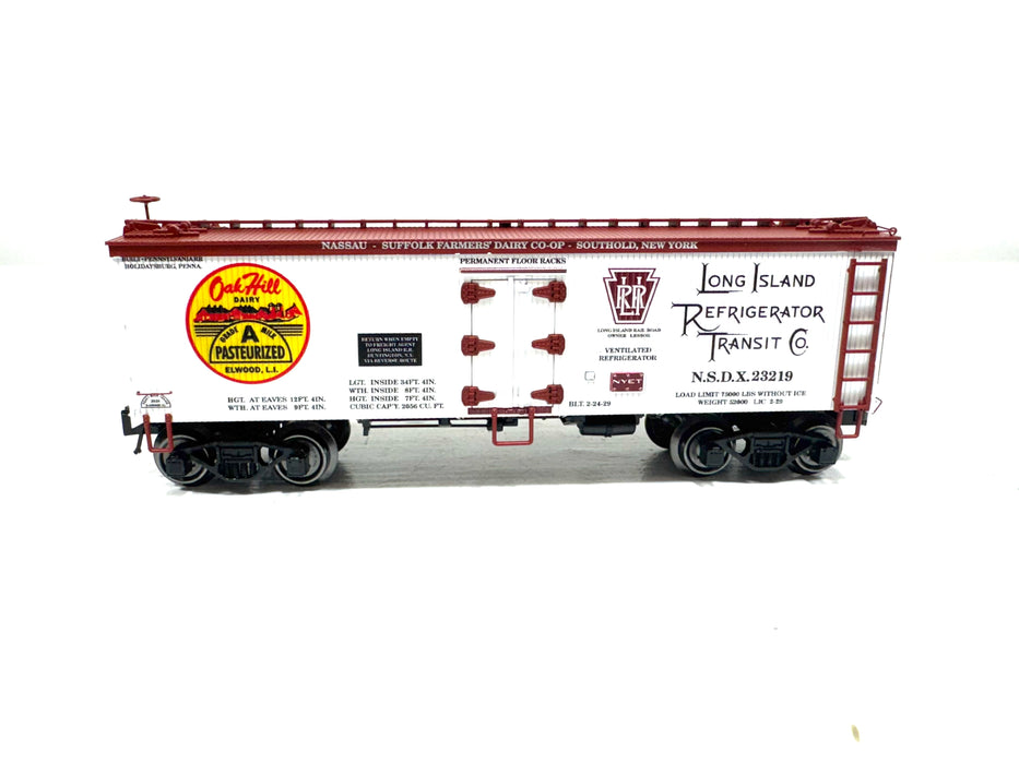 RMT 86199-731 LIRR Oak Hill Milk 36' Wood Side Reefer 3 Pack BLACK FRIDAY ONLY