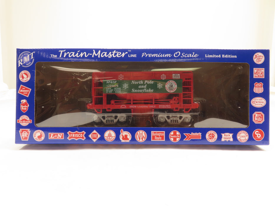 RMT 9675073 North Pole & Snowflake O Gauge Ore Custom Run IN STOCK