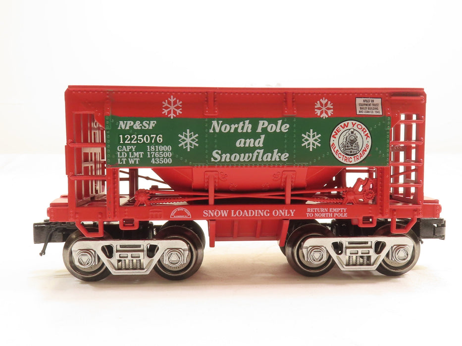 RMT 9675073 North Pole & Snowflake O Gauge Ore Custom Run IN STOCK