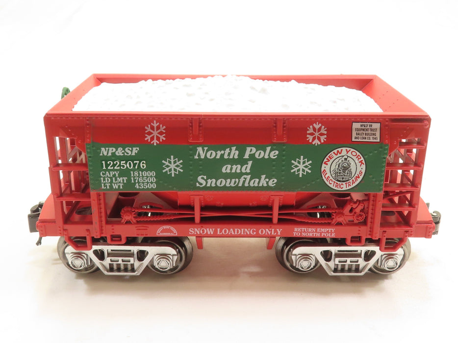 RMT 9675073 North Pole & Snowflake O Gauge Ore Custom Run IN STOCK