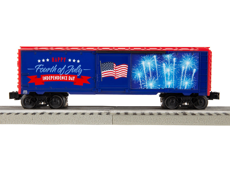 Lionel 2228400 O RTR Fourth of July Illuminated Car w/Sound