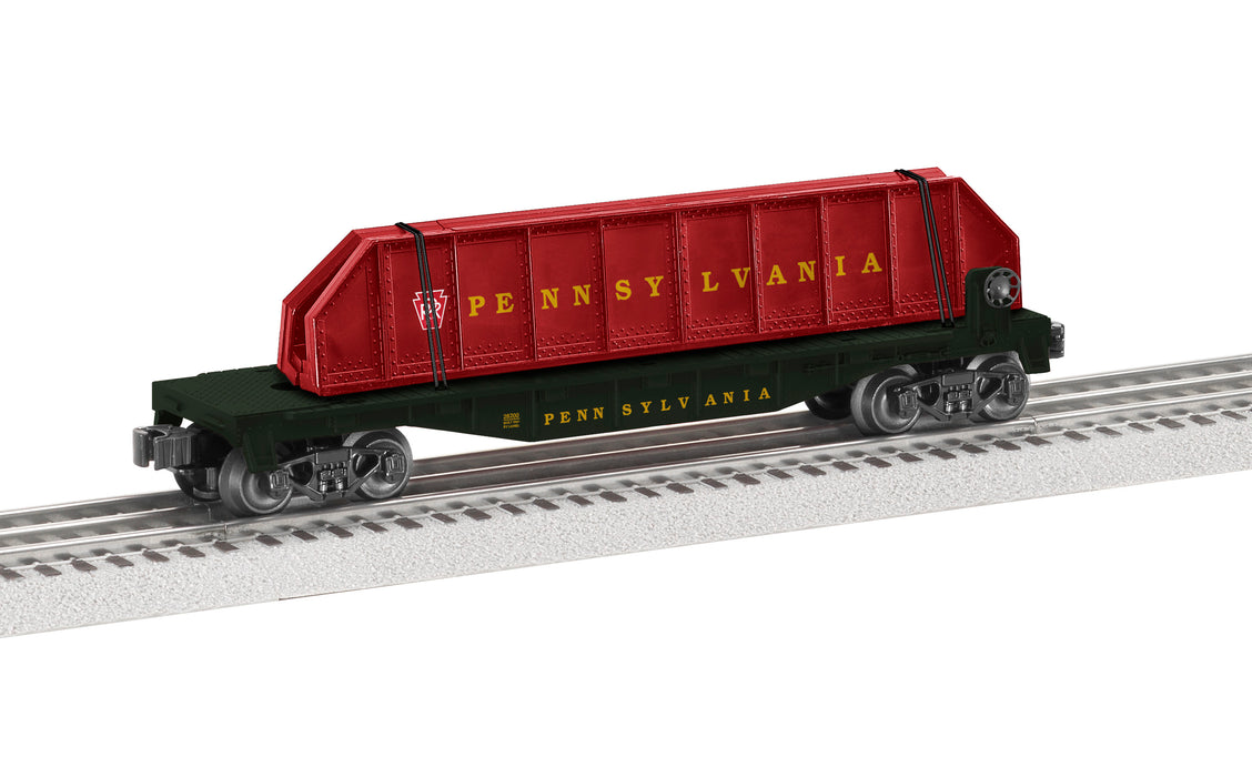 Lionel 2128200 O RTR PRR Girder Bridge Flatcar